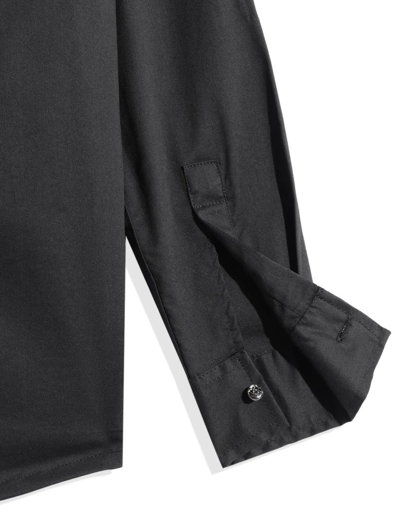 CHARCHIT Boys Full Sleeves Embroidered Shirt - Image 5